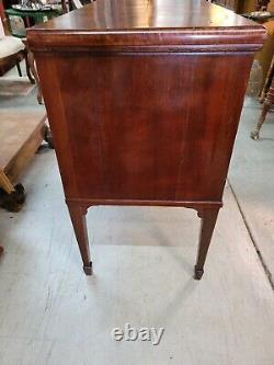 Neoclassical Mahogany Chest/camode