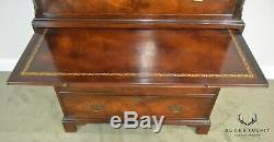 Old Colony Chippendale Style Vintage 1940's Mahogany Chest on Chest