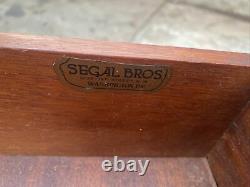 One Very Nice Antique Mahogany Four Drawer Bachelors Chests By SEGAL BROS