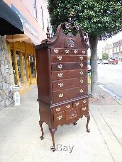 Outstanding Chippendale Ball & Claw Highboy 20th Century