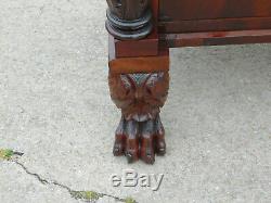 Period Empire/Federal Chest with Hairy Paw Feet circa1840