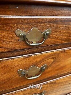 Philadelphia Mahogany Chippendale Diminutive 4 Drawer Chest of Drawers, 1760's