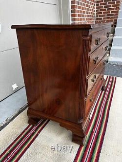 Philadelphia Mahogany Chippendale Diminutive 4 Drawer Chest of Drawers, 1760's