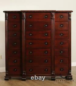 Polo Ralph Lauren Large Mahogany 21 Drawer Tall Chest