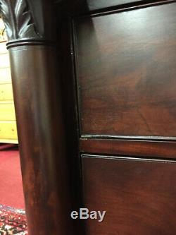 Potthast Brothers Antique Mahogany Chest of Drawers Empire Revival Delivery