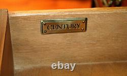Quality Petite Mahogany High Chest Made By Century Furniture Company