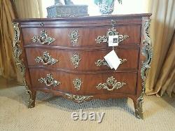 Ralph Lauren Chest of Drawers by EJ Victor with antique brass ormolu