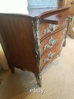 Ralph Lauren Chest of Drawers by EJ Victor with antique brass ormolu