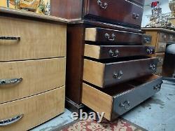 Rare Antique Secretary Desk Chest on Chest of Drawers from Magic by Hostess