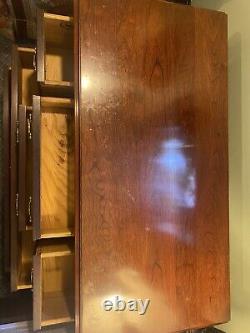 STICKLEY 6 Drawer Bachelor Chest or Server Mahogany Stain Cherry