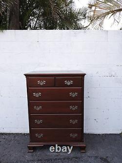 Solid Mahogany Chest of Drawers by James McCreery and Co. New York 8095
