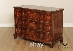 South Cone Mahogany Inlaid Chest of Drawers