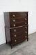 Sterling Furniture 1940s Mahogany Tall Chest of Drawers 5449