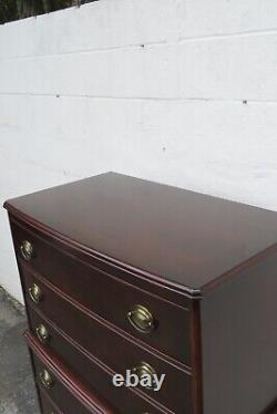 Sterling Furniture 1940s Mahogany Tall Chest of Drawers 5449