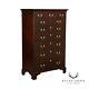 Stickley Chippendale Style Mahogany Tall Chest