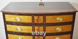 Stickley Colonial Williamsburg Basset Hall Chest of Drawers Tiger Maple