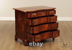Theodore Alexander Chippendale Style Mahogany Block Front Chest