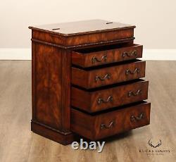 Theodore Alexander Mahogany Campaign Butlers Chest Writing Desk