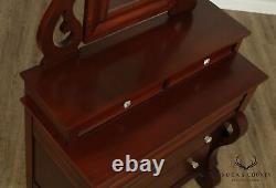 Thomasville'Country Inns and Back Roads' Empire Mahogany Chest with Mirror