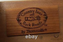 Thomasville'Country Inns and Back Roads' Empire Mahogany Chest with Mirror