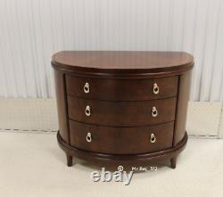 Thomsville Bogart Collection Large Burled Bow Front Chest
