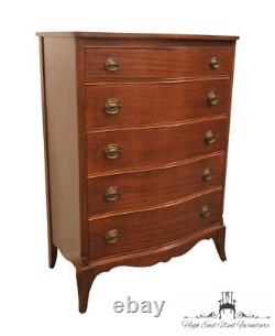 VINTAGE ANTIQUE Mahogany Traditional Duncan Phyfe Style 37 Chest of Drawers