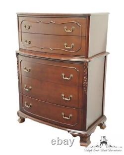 VINTAGE ANTIQUE Mahogany Traditional Duncan Phyfe Style 38 Chest of Drawers 930