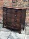 Victorian Bow Fronted Mahogany Chest Of Drawers