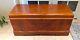Vintage Art Deco Waterfall Cedar Chest Mahogany Gorgeous! LOCAL PHX PICKUP ONLY