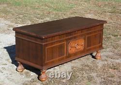 Vintage Cavalier Furniture Co. Mahogany & Cedar Hope Chest Storage Trunk