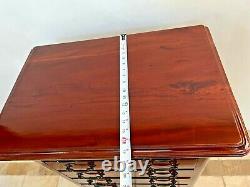 Vintage Dresser Tall Chest of Drawers Hand crafted dove tail drawer joints