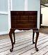Vintage Hickory Chair Mahogany Queen Anne James River Plantation Silver Chest