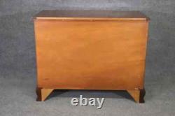 Vintage Kindel Mahogany 4 Drawer Dresser Chest of Drawers Antique Dresser