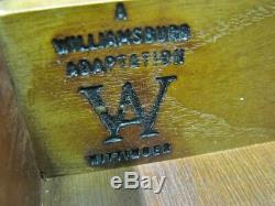 Vintage Kittinger Williamsburg Chippendale Mahogany Bachelor's Chest Mint