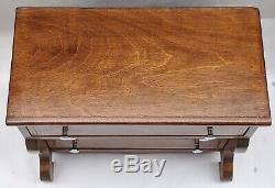 Vintage MINIATURE Carved MAHOGANY Salesman Sample JEWELRY CHEST Commode DRESSER