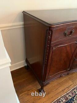 Vintage Mahogany Dining Room Buffet Chest of Drawers Cabinet Serving Furniture