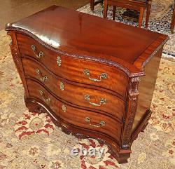 Vintage Millender Mahogany George II Style Dresser Commode Chest Of Drawers