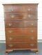 Vintage Solid Mahogany Dresser Chest Of Drawers Georgetown Galleries by Ritter