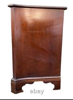 William Tillman Chippendale Style Mahogany Serpentine Chest from England